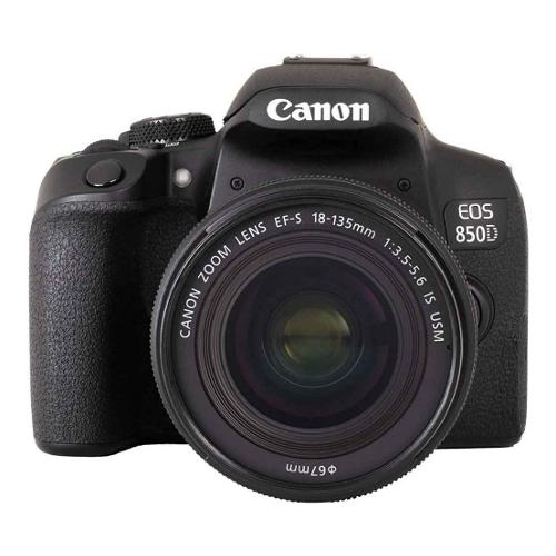 Canon Fotocamera reflex 24Mpx EOS 850D Kit Ef S 18 135mm F 3.5 5.6 Is Usm Black 3925C020