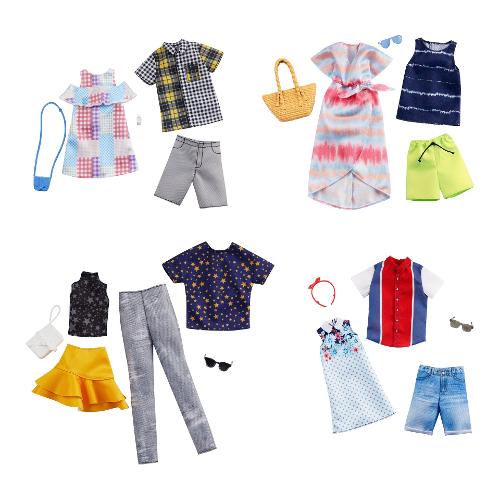 Mattel Abiti bambola 2 Pack BARBIE Assortito GHX68