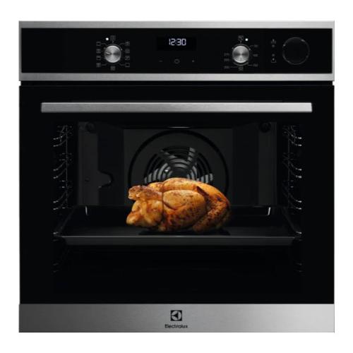 Electrolux Forno incasso (72Lt) SERIE 700 Eoc5H40X Steamcrisp Nero e Inox 949 494 022 classe A (L60cm)