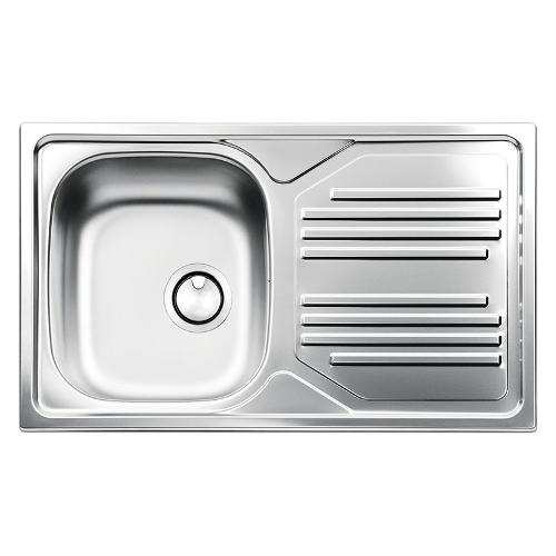 Apell Lavello 1 vasca (86x50cm) ATMOSFERA Inox Prelucidato TM861IRPC