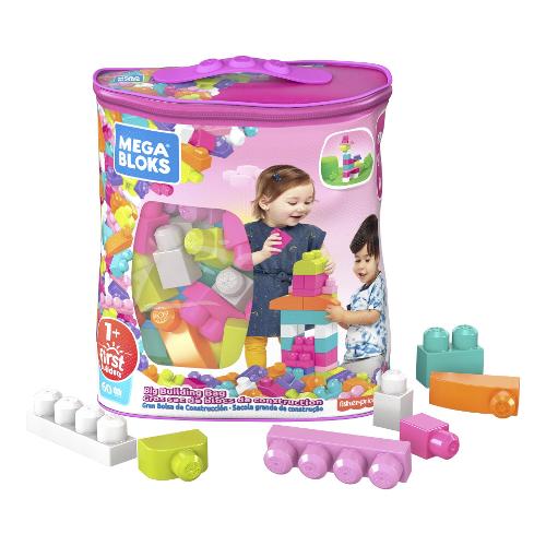 Mega Bloks Sacca mattoncini ( 60 pz ) FIRST 2-5a Assortito CYP67