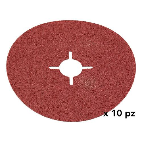 Kwb Dischi abrasivi per smerigliatrici 115 mm CUT FIX Grana 40 10 pz 715840
