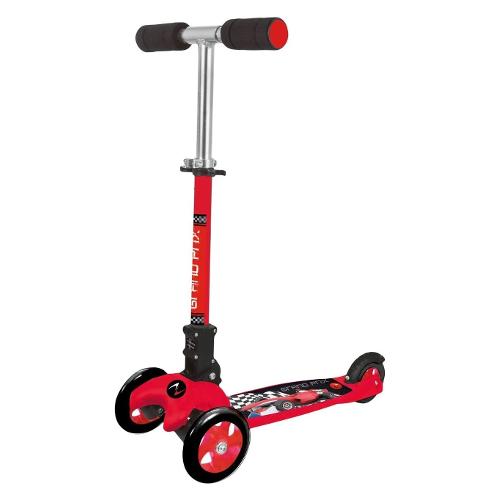 Monopattino 3 Ruote Adventure Kid Grand Prix Rosso GRG 005