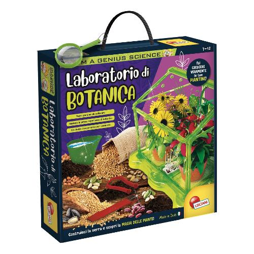 Lisciani Gioco educativo Laboratorio di Botanica 7-12a I'M A GENIUS 84258