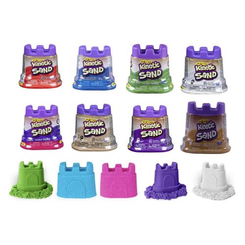 Spin Master Mini Castello Sabbia creativa (127gr) KINETIC SAND Assortito 6059170