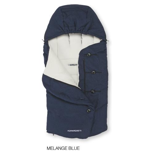 Foppapedretti Sacco invernale 6-18m (112x95cm) TRENDY Melange blue 9700347303