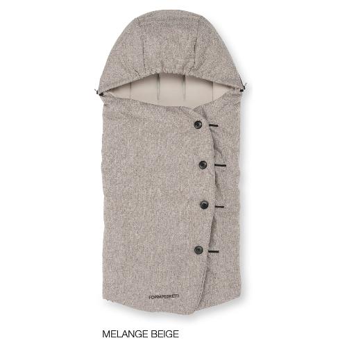Foppapedretti Sacco invernale 6-18m (112x95cm) TRENDY Melange beige 9700347302