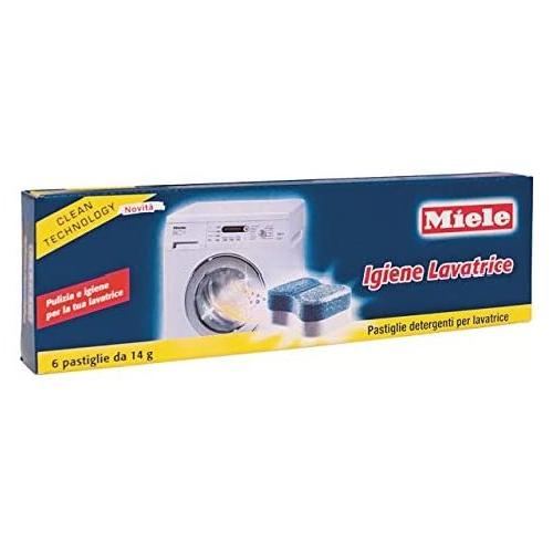 Miele Detergente pulizia lavatrice Igienizzante 6 pastiglie EC037735