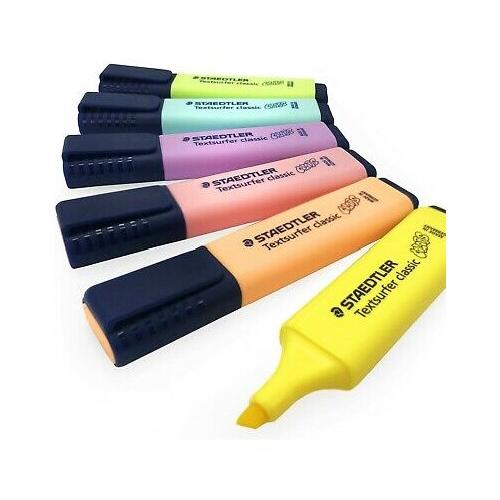 Staedtler Set evidenziatori TEXTSURFER Classic Colori assortiti pastel 364CWP6 Astuccio 6 pz