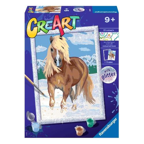 Ravensburger Set per dipingere Cavallo CREART 28940