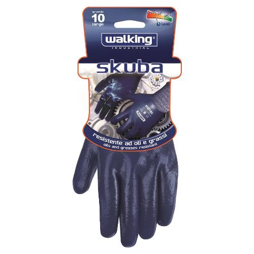 Walking Guanti lavoro SKUBA Blu scuro taglia XL (10) 011827