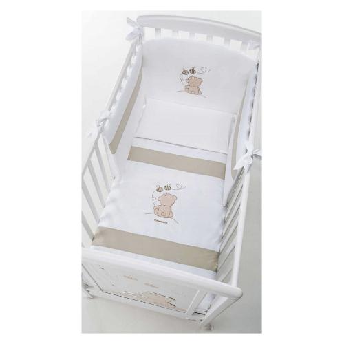 Foppapedretti Piumone lettino set 3 pz GOLOSONE Beige 9900279181