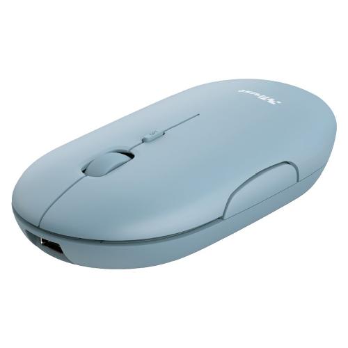 Trust Mouse Consumer PUCK Rechargeable Blue 24126