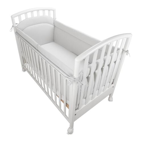 Baby Idea Paracolpi lettino 4 Lati Grigio P 4Gri