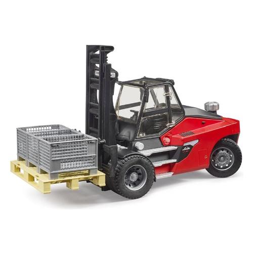 Bruder Muletto con Pallet e Ceste (42,9x18x25,1cm) LINDE 02513