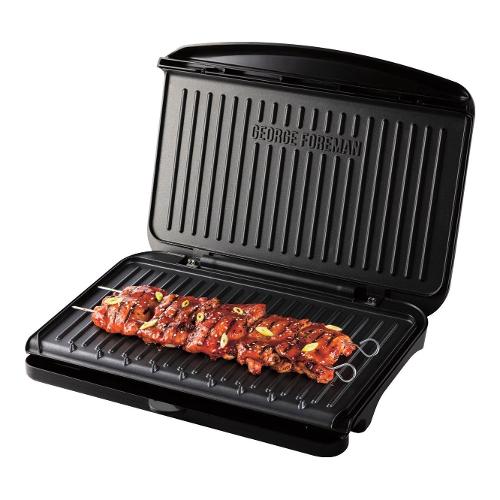 Bistecchiera elettrica SUPERGRILL Xl Silver e Nero GR461B21