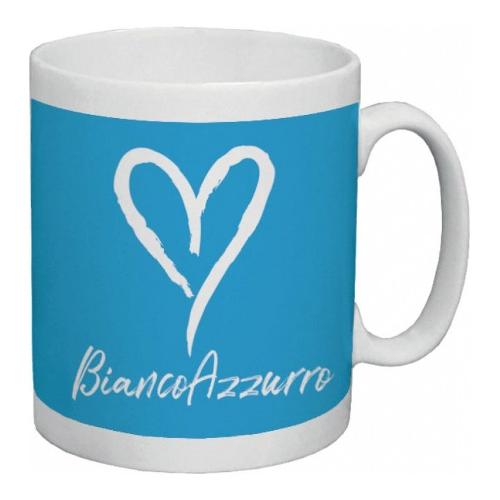 Marpimar Tazza mug Ceramica (325ml) BiancoAzzurro GOOD MORNING TT44