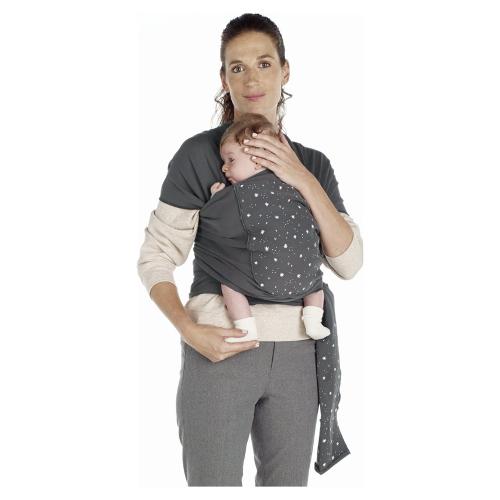 Janè Marsupio infanzia Fascia (max. 18 Kg ) COCOON Dime grey 60247 U05