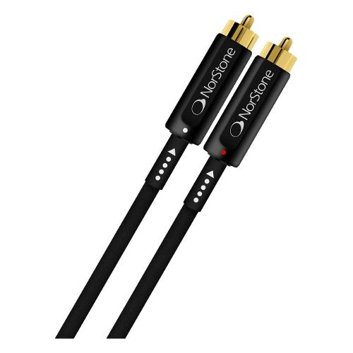 Norstone Cavo audio ARRAN Rca 150 Black 1,5m