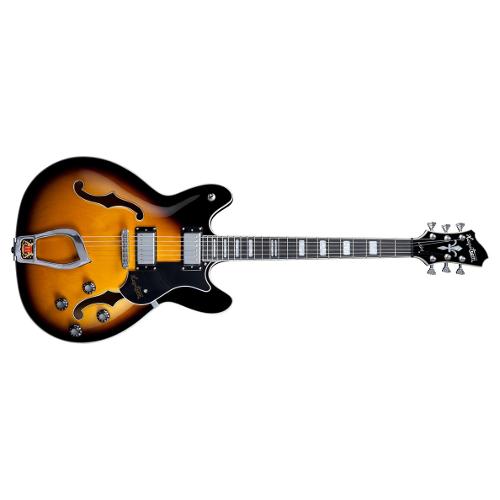 Hagstrom Chitarra elettrica Viking Tobacco sunburst