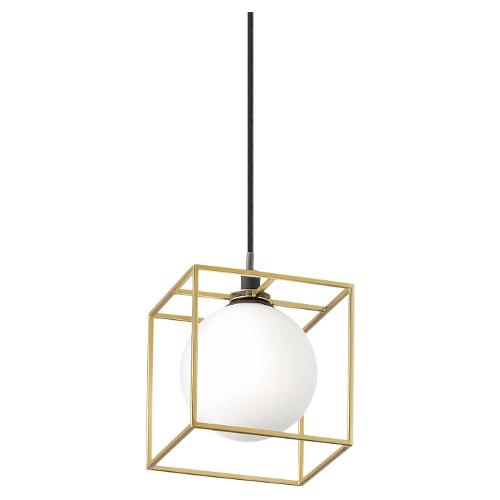 Ideal Lux Sospensione LINGOTTO sp1 Ottone (12x12x212cm) 251103 1 luce - G9 - Max 4W