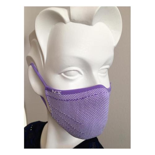Masknit Mascherina protezione Charlie Lilla e Bianco taglia M/L 1 pz E50E2