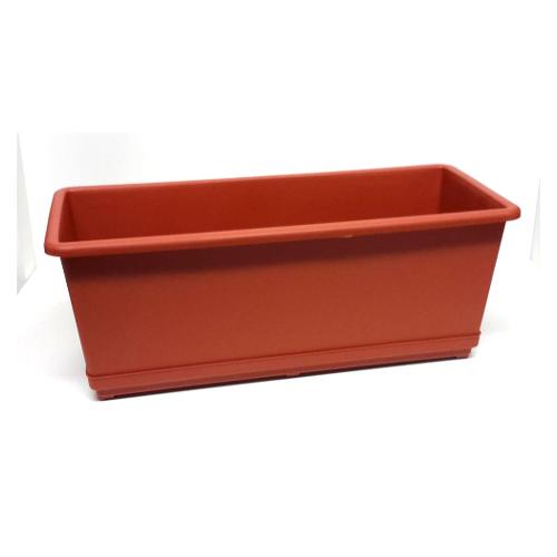 Ellegi Cassetta fioriera con riserva acqua Cotto (50x17x16 cm) 210+380/50T