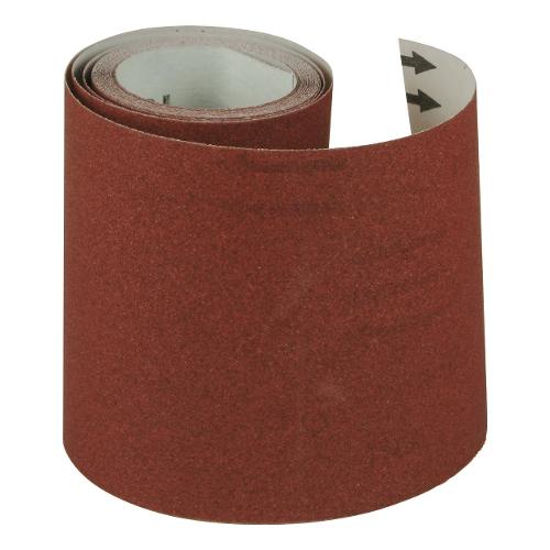 Nespoli Carta abrasiva Legno 1 rotolo Marrone scuro 12cm x 5m grana media N0D11R1606
