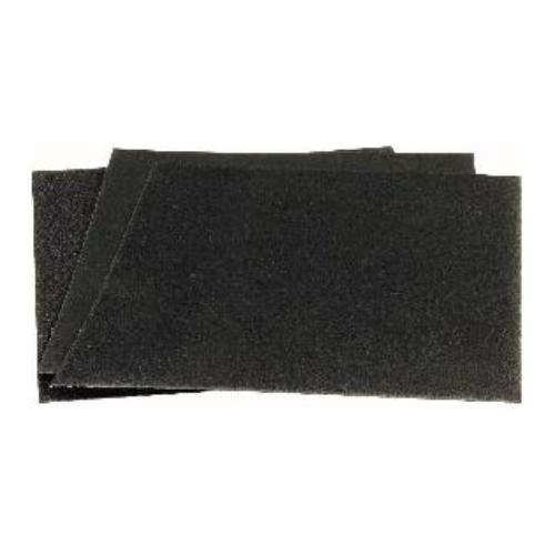 Nespoli Carta abrasiva Telata 3 fogli Nero (18x28 cm) grana G Assortita N0D11749200