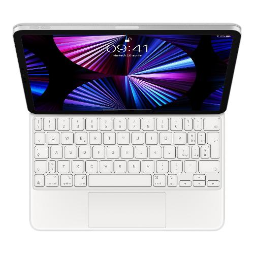 Apple Custodia con tastiera IPAD Pro 11 4a Gen ° Air 5a Gen MAGIC KEYBOARD White MJQJ3T A
