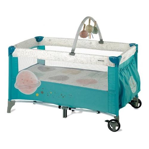 Janè Lettino viaggio pieghevole doppia altezza (129x77x71,5cm) DUO LEVEL TOYS Cosmos 6838 T82
