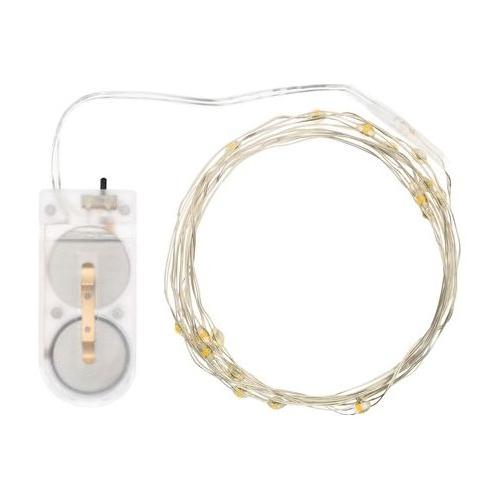 Lotti Filo (1,9+0,1mt) 20 luci Bianco caldo Microled CHRISTMAS 65734