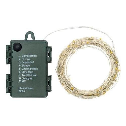 Lotti Filo (15,9+0,1mt) 160 luci Bianco caldo Microled CHRISTMAS 65949