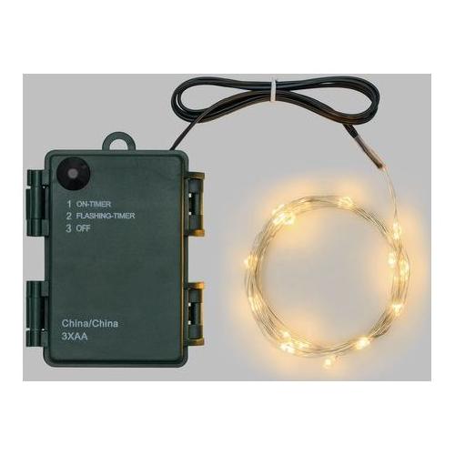 Lotti Filo (7,9+0,1mt) 80 luci Bianco caldo Microled CHRISTMAS 65918