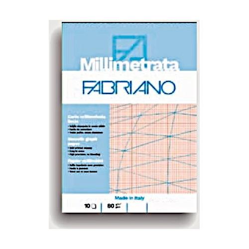 Blocco carta millimetrata Fabriano