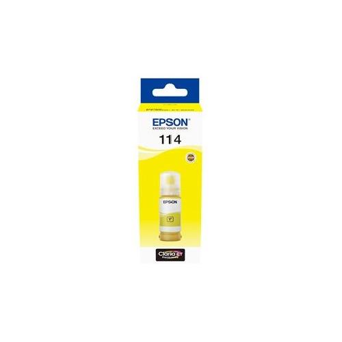 Epson Cartuccia stampante Tank 114 Giallo CLARIA 114 C13T07B440