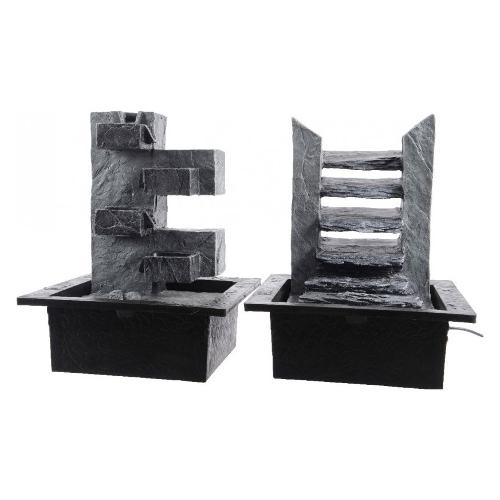 Kaemingk Fontanella Led Pietra (21x19x27cm) Assortito 894236
