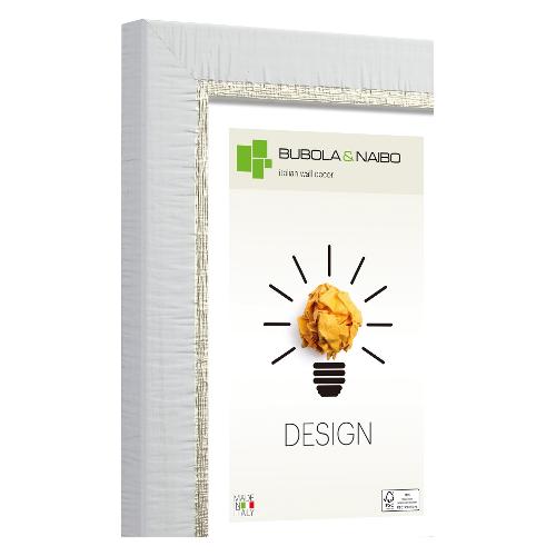 Bubola & Naibo Cornice legno (24x30cm) LELA Bianco 5810 01 09