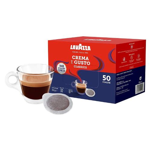 Lavazza Cialda ESE 44mm Crema e Gusto Classico 50 pz Caffè 4056