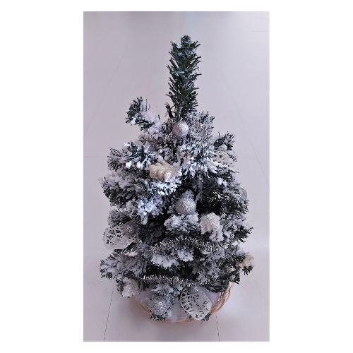 Tabor Albero di natale Bianco argento 159139 (40cm) LED