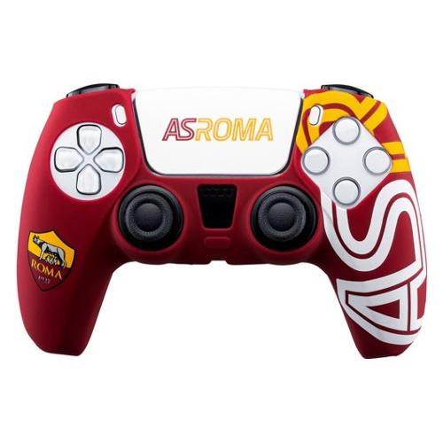 Cover gamepad PLAYSTATION 5 Controller Skin AS Roma (PS5) Yellow e Red  ACP50017