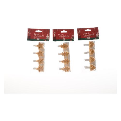 Mercury Set mollette decorative Biscuits (4pz) Assortito 94725