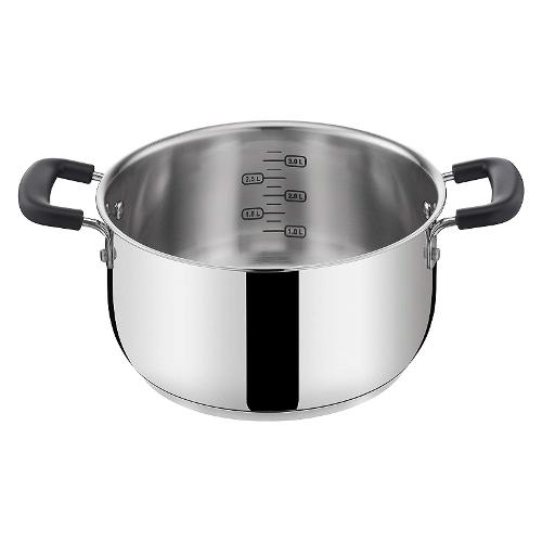 Lagostina Casseruola Inox (22cm) fonda PRATICA Cromo lucido 010717031022