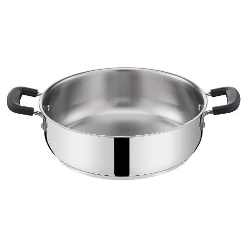 Lagostina Casseruola Inox (24cm) semi fonda PRATICA Cromo lucido 010717031724