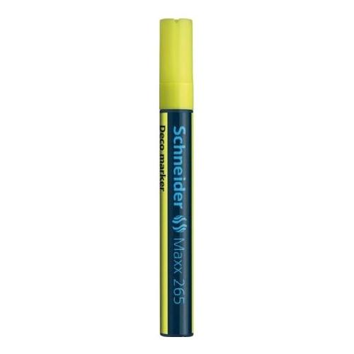 Schneider Pennarello marcatore tratto Medio MAXX 265 Giallo P072655