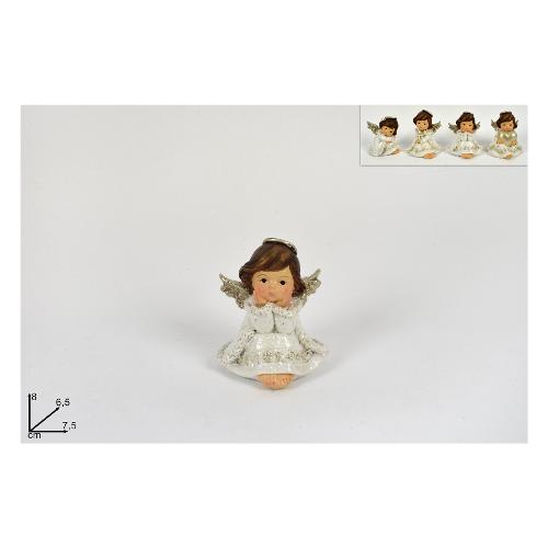 Due Esse Christmas Angelo (7,5x6,5x8cm) (1pz) Assortito XNA20004001