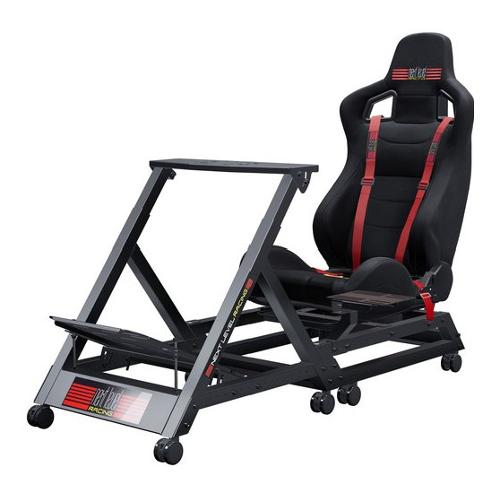 Next Level Racing Supporto simulatore guida RACING COCKPITS Gttrack Black NLR S009