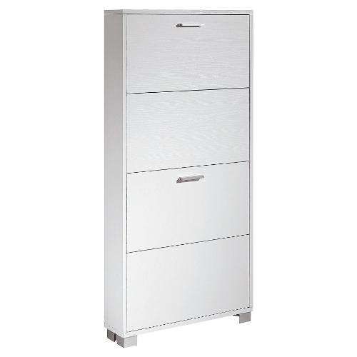Sarmog QUADRANTE 12 Paia Scarpiera Bianco fiammato
