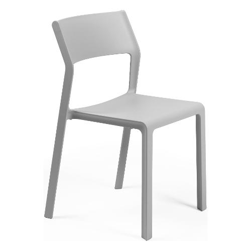 Nardi Sedia da esterno polipropilene TRILL Bistrot Grigio 40253 03 000