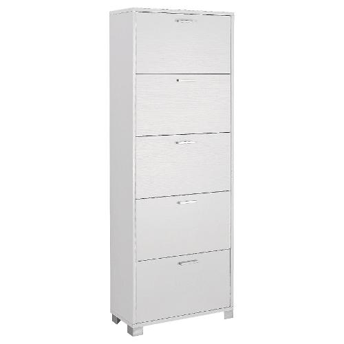 Sarmog QUADRANTE 30 Paia Scarpiera Bianco fiammato